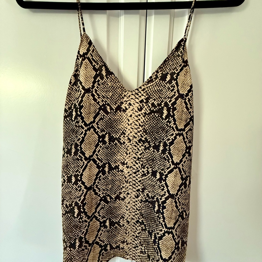 Skylar + Madison Snake Print Cami Top